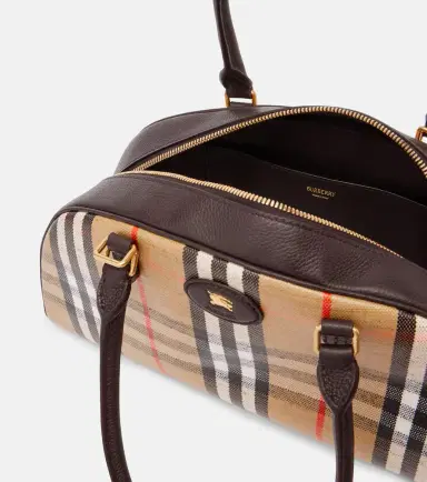 Burberry Highlands coated jacquard tote bag | Thumbnail 3 Burberry Highlands coated jacquard tote bag | Thumbnail 3