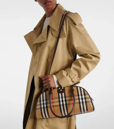 Burberry Highlands coated jacquard tote bag | Thumbnail 5 Burberry Highlands coated jacquard tote bag | Thumbnail 5