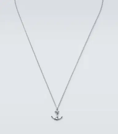 Mateo Anchor Lock Small sterling silver chain necklace | Thumbnail 3 Mateo Anchor Lock Small sterling silver chain necklace | Thumbnail 3
