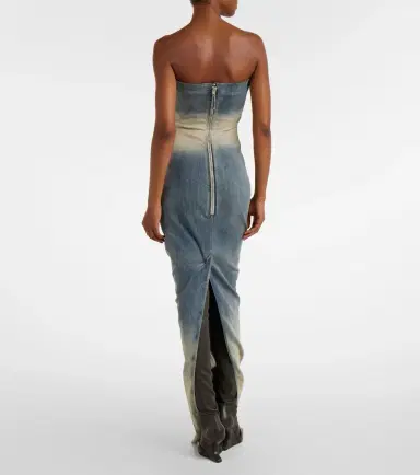 Rick Owens Denim bustier dress | Thumbnail 5 Rick Owens Denim bustier dress | Thumbnail 5