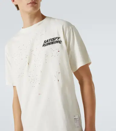 Satisfy Distressed logo cotton jersey T-shirt | Thumbnail 4 Satisfy Distressed logo cotton jersey T-shirt | Thumbnail 4