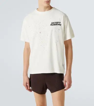 Satisfy Distressed logo cotton jersey T-shirt | Thumbnail 5 Satisfy Distressed logo cotton jersey T-shirt | Thumbnail 5