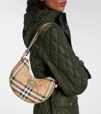Burberry Horseshoe Small Check crossbody bag | Thumbnail 5 Burberry Horseshoe Small Check crossbody bag | Thumbnail 5