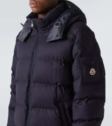 Moncler ontgenevre wool flannel down jacket | Thumbnail 5 Moncler ontgenevre wool flannel down jacket | Thumbnail 5