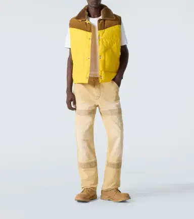 Wales Bonner Brixton corduroy-trimmed puffer gilet | Thumbnail 3 Wales Bonner Brixton corduroy-trimmed puffer gilet | Thumbnail 3