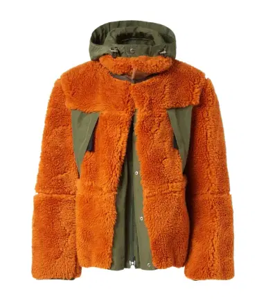 Sacai Wool-blend and canvas jacket | Thumbnail 1 Sacai Wool-blend and canvas jacket | Thumbnail 1
