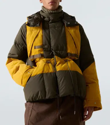 Sacai Colorblock down jacket | Thumbnail 2 Sacai Colorblock down jacket | Thumbnail 2