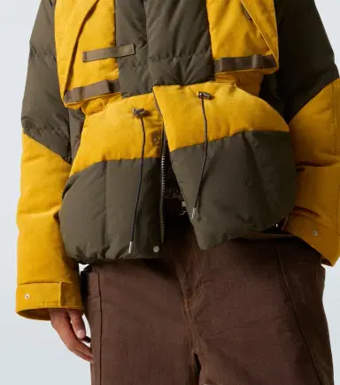Sacai Colorblock down jacket | Thumbnail 4 Sacai Colorblock down jacket | Thumbnail 4
