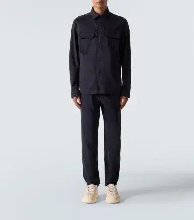 Moncler Cotton gabardine overshirt | Thumbnail 3 Moncler Cotton gabardine overshirt | Thumbnail 3