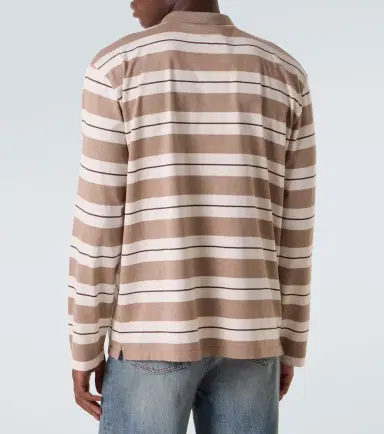 Miu Miu Striped cotton jersey polo shirt | Thumbnail 6 Miu Miu Striped cotton jersey polo shirt | Thumbnail 6