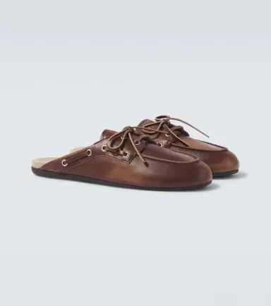 Miu Miu Leather mules | Thumbnail 3 Miu Miu Leather mules | Thumbnail 3