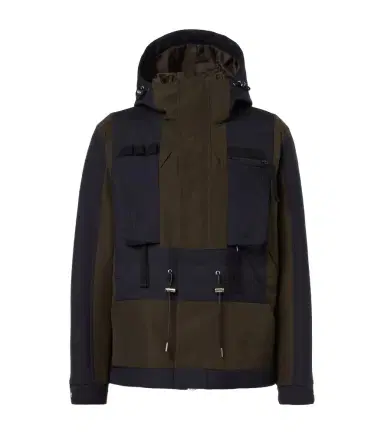 Sacai Colorblocked technical jacket | Thumbnail 1 Sacai Colorblocked technical jacket | Thumbnail 1