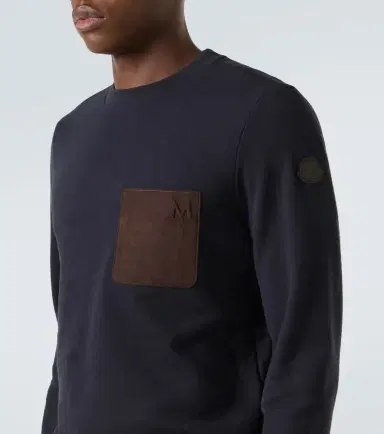 Moncler Cotton and cashmere sweatshirt | Thumbnail 4 Moncler Cotton and cashmere sweatshirt | Thumbnail 4