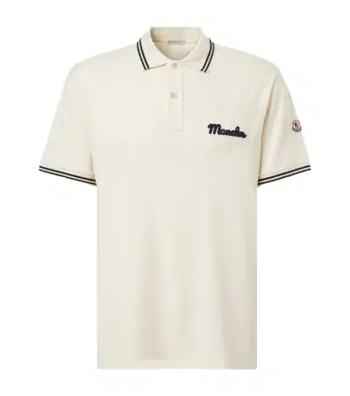 Moncler Logo cotton piqué polo shirt | Thumbnail 1 Moncler Logo cotton piqué polo shirt | Thumbnail 1
