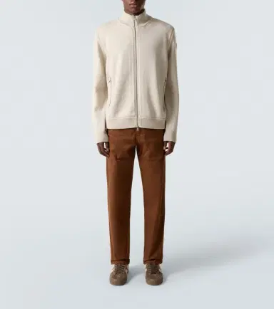 Moncler Wool zip-up sweater | Thumbnail 2 Moncler Wool zip-up sweater | Thumbnail 2