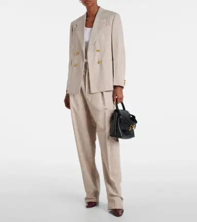 Bottega Veneta Knot single-breasted blazer | Thumbnail 2 Bottega Veneta Knot single-breasted blazer | Thumbnail 2