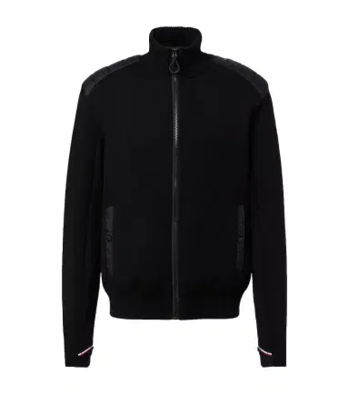 Moncler Grenoble Down-paneled zip-up cardigan | Thumbnail 1 Moncler Grenoble Down-paneled zip-up cardigan | Thumbnail 1