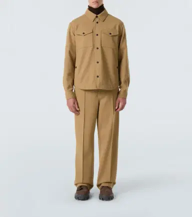Moncler Grenoble Pleated straight pants | Thumbnail 3 Moncler Grenoble Pleated straight pants | Thumbnail 3