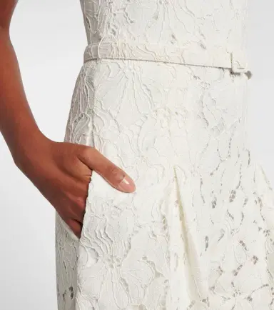 Simkhai Rebecca strapless lace jumpsuit | Thumbnail 2 Simkhai Rebecca strapless lace jumpsuit | Thumbnail 2