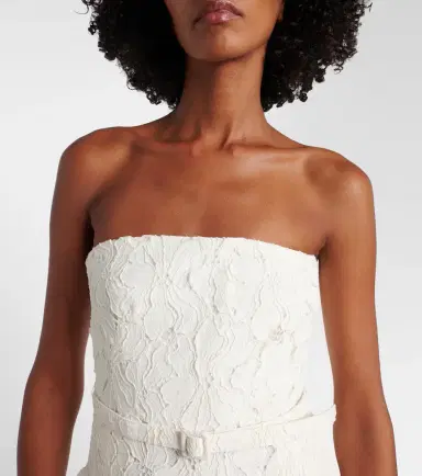 Simkhai Rebecca strapless lace jumpsuit | Thumbnail 5 Simkhai Rebecca strapless lace jumpsuit | Thumbnail 5