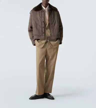 Auralee Cotton gabardine blouson jacket | Thumbnail 2 Auralee Cotton gabardine blouson jacket | Thumbnail 2
