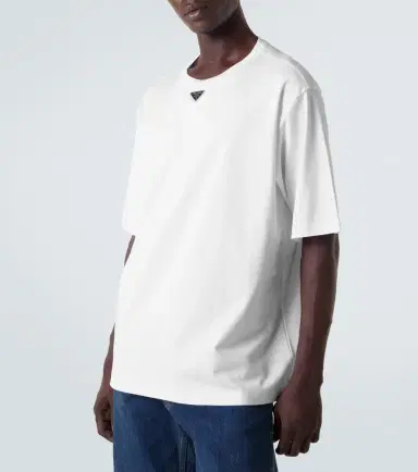 Prada Cotton T-shirt | Thumbnail 3 Prada Cotton T-shirt | Thumbnail 3
