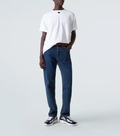 Prada Cotton T-shirt | Thumbnail 4 Prada Cotton T-shirt | Thumbnail 4