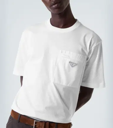 Prada Cotton T-shirt | Thumbnail 3 Prada Cotton T-shirt | Thumbnail 3