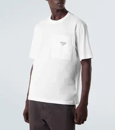 Prada Cotton T-shirt | Thumbnail 4 Prada Cotton T-shirt | Thumbnail 4