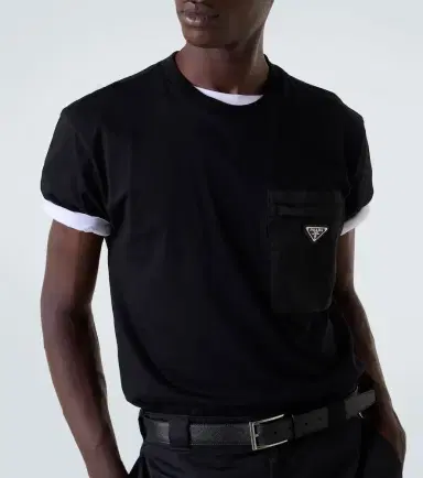 Prada Cotton T-shirt | Thumbnail 5 Prada Cotton T-shirt | Thumbnail 5