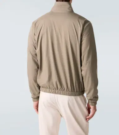 Loro Piana Reversible cashmere-trimmed bomber jacket | Thumbnail 5 Loro Piana Reversible cashmere-trimmed bomber jacket | Thumbnail 5