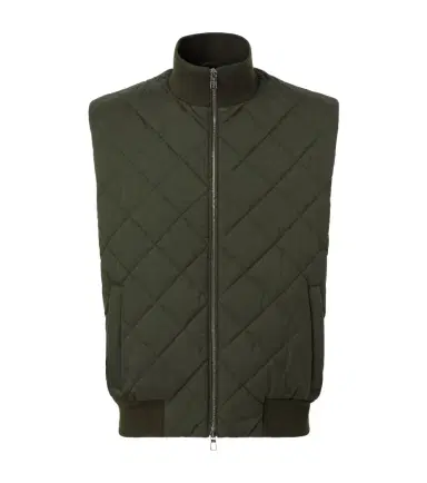 Loro Piana Windwish Storm quilted vest | Thumbnail 1 Loro Piana Windwish Storm quilted vest | Thumbnail 1