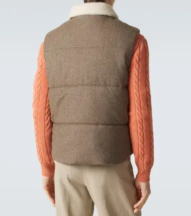 Loro Piana Dug wool and cashmere vest | Thumbnail 2 Loro Piana Dug wool and cashmere vest | Thumbnail 2