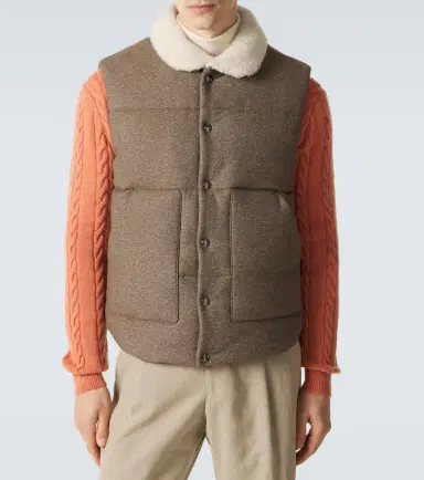 Loro Piana Dug wool and cashmere vest | Thumbnail 3 Loro Piana Dug wool and cashmere vest | Thumbnail 3