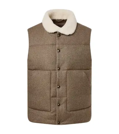 Loro Piana Dug wool and cashmere vest | Thumbnail 1 Loro Piana Dug wool and cashmere vest | Thumbnail 1