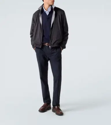 Loro Piana Reversible cashmere bomber jacket | Thumbnail 2 Loro Piana Reversible cashmere bomber jacket | Thumbnail 2