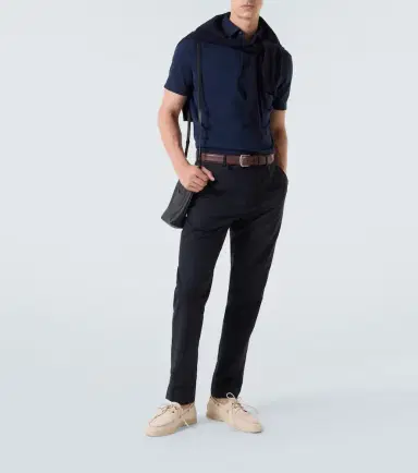 Loro Piana Cotton jersey polo shirt | Thumbnail 2 Loro Piana Cotton jersey polo shirt | Thumbnail 2