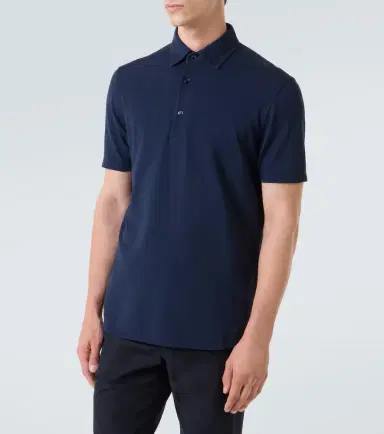Loro Piana Cotton jersey polo shirt | Thumbnail 3 Loro Piana Cotton jersey polo shirt | Thumbnail 3