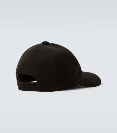 Loro Piana Logo embroidered suede baseball cap | Thumbnail 2 Loro Piana Logo embroidered suede baseball cap | Thumbnail 2