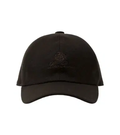 Loro Piana Logo embroidered suede baseball cap | Thumbnail 1 Loro Piana Logo embroidered suede baseball cap | Thumbnail 1
