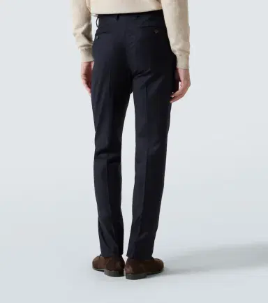 Loro Piana Carlo wool and cashmere straight pants | Thumbnail 2 Loro Piana Carlo wool and cashmere straight pants | Thumbnail 2