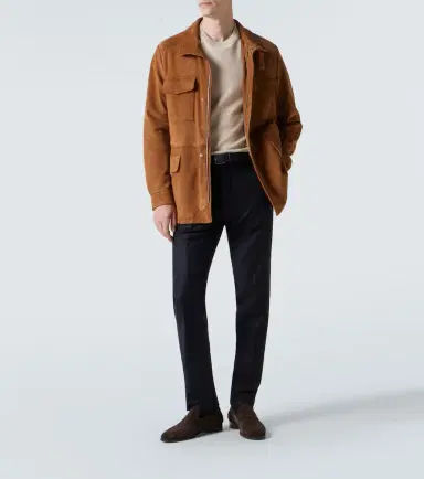 Loro Piana Carlo wool and cashmere straight pants | Thumbnail 3 Loro Piana Carlo wool and cashmere straight pants | Thumbnail 3