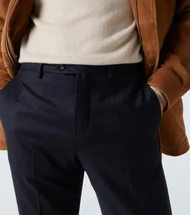 Loro Piana Carlo wool and cashmere straight pants | Thumbnail 4 Loro Piana Carlo wool and cashmere straight pants | Thumbnail 4