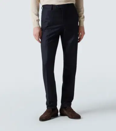 Loro Piana Carlo wool and cashmere straight pants | Thumbnail 5 Loro Piana Carlo wool and cashmere straight pants | Thumbnail 5
