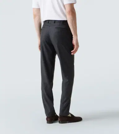 Loro Piana Carlo wool and cashmere straight pants | Thumbnail 2 Loro Piana Carlo wool and cashmere straight pants | Thumbnail 2