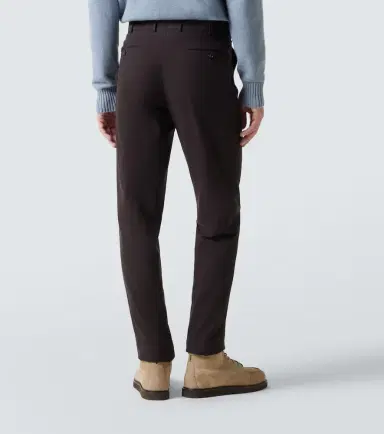 Loro Piana Carlo cotton-blend chinos | Thumbnail 3 Loro Piana Carlo cotton-blend chinos | Thumbnail 3