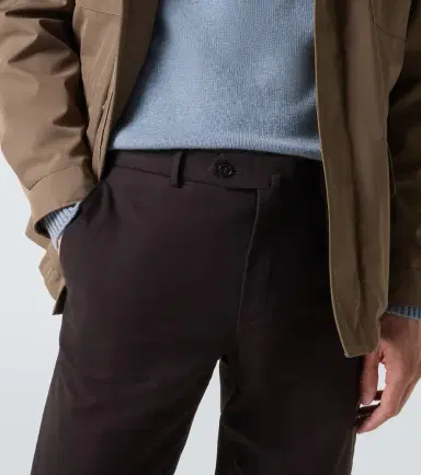Loro Piana Carlo cotton-blend chinos | Thumbnail 4 Loro Piana Carlo cotton-blend chinos | Thumbnail 4