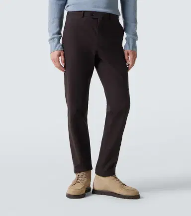 Loro Piana Carlo cotton-blend chinos | Thumbnail 5 Loro Piana Carlo cotton-blend chinos | Thumbnail 5