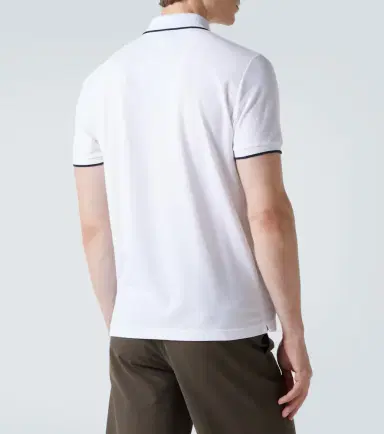 Loro Piana Cotton-blend piqué polo shirt | Thumbnail 3 Loro Piana Cotton-blend piqué polo shirt | Thumbnail 3
