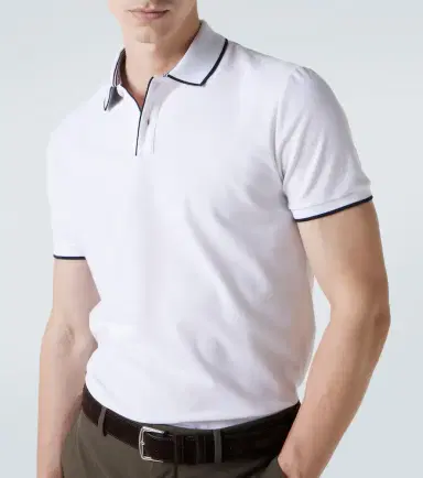 Loro Piana Cotton-blend piqué polo shirt | Thumbnail 4 Loro Piana Cotton-blend piqué polo shirt | Thumbnail 4